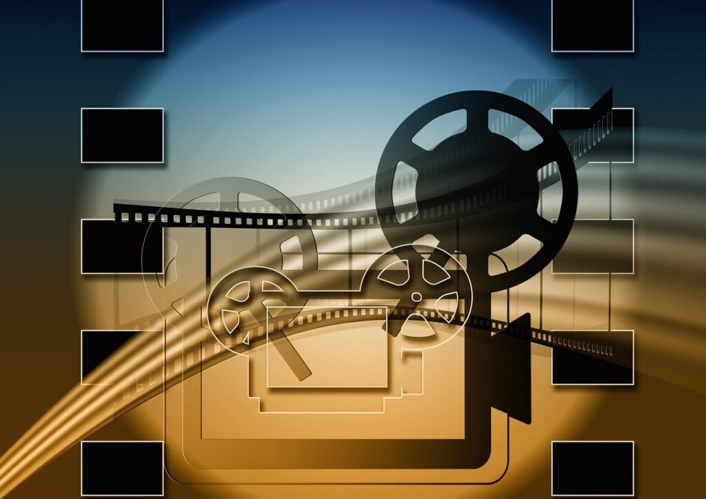 bobine-de-film Bobine de film avec projecteur